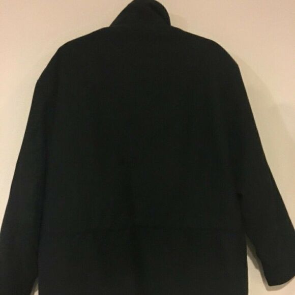 Jos A Bank Black Button Up Varsity Jacket Size L - Picture 2 of 6